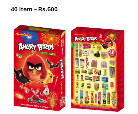 Angry Birds - 40 Items