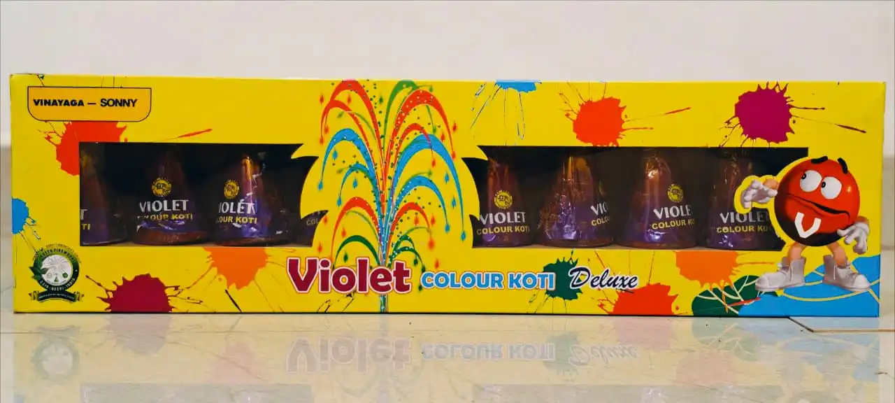 Violet Color Koti (10 Pcs)