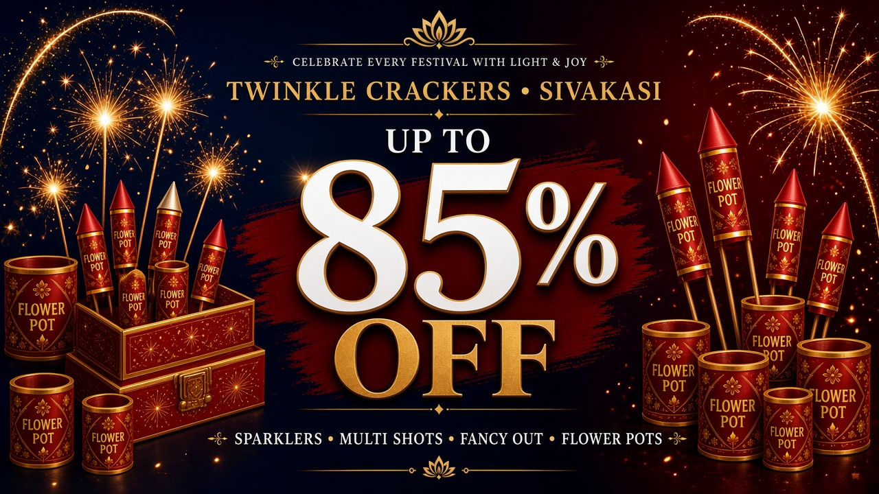 Up to 85% off sparklers, multi shots, fancy out and flower pots
