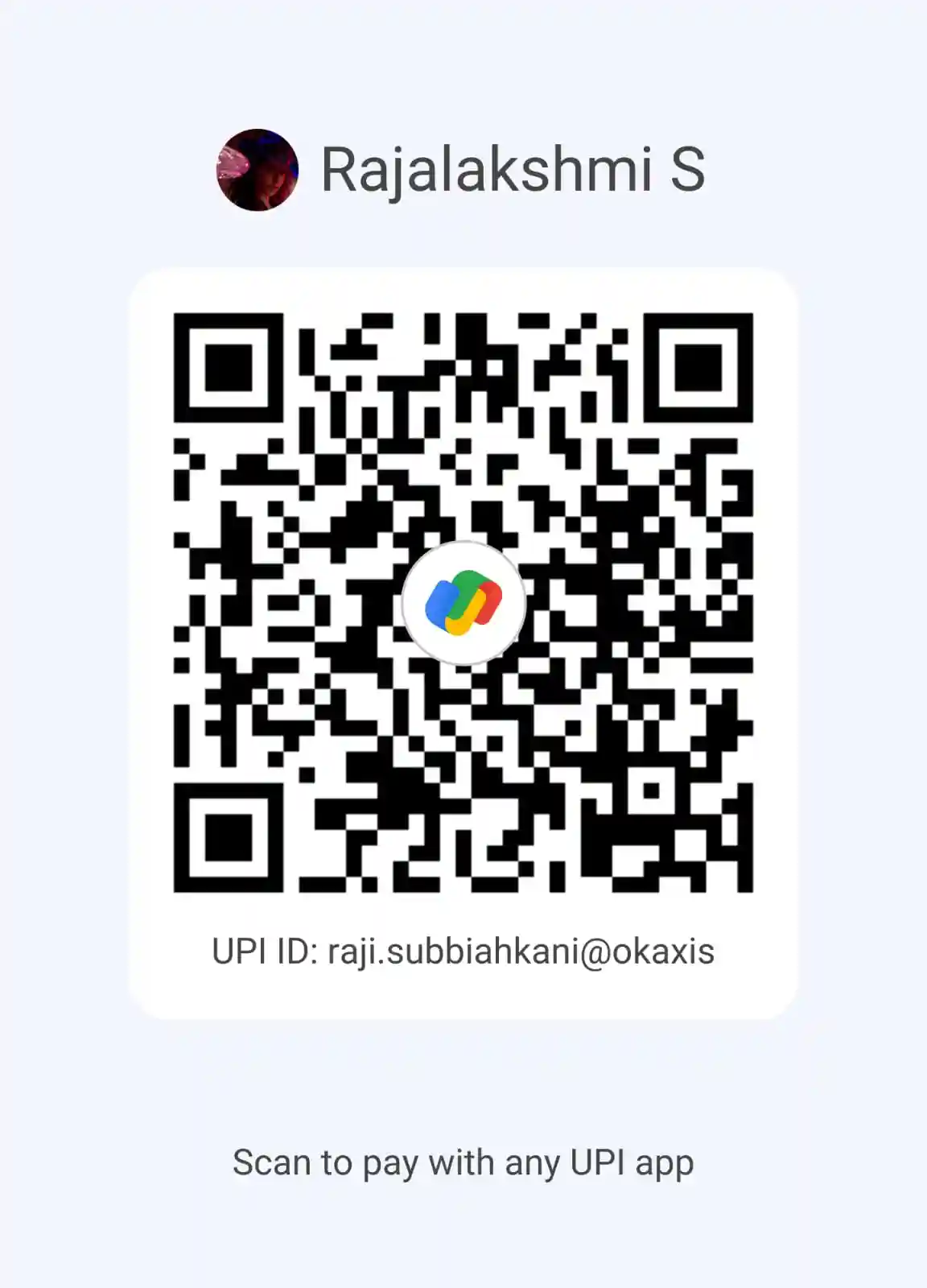 GPay QR Code